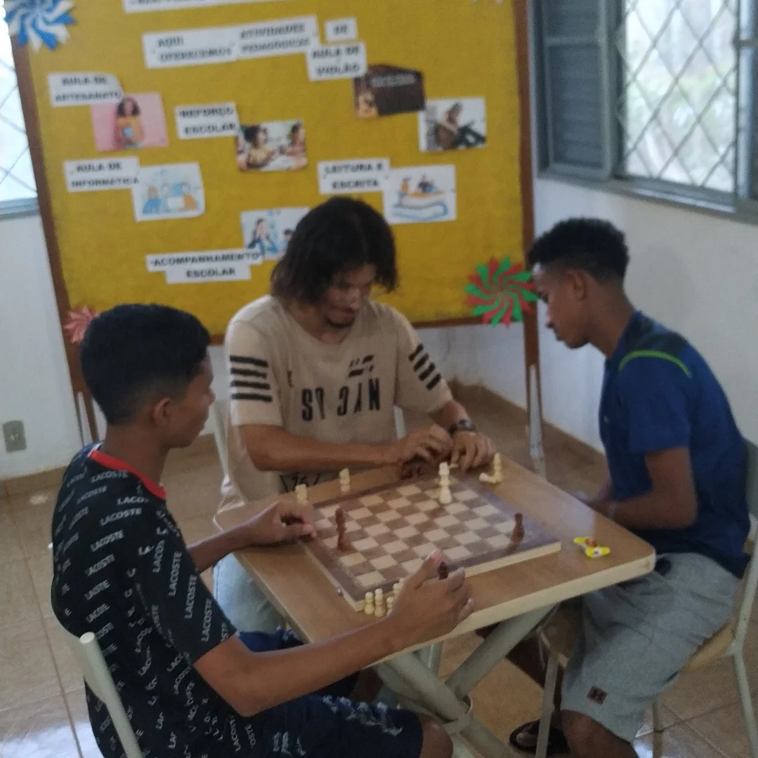 Jogo de xadrez no Espaço